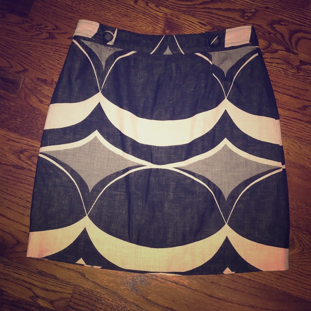 Walter black/white/gray skirt - size 4